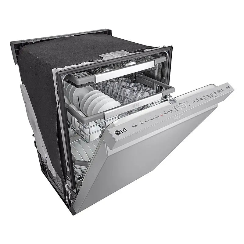 2025 Top-Control Stainless Steel Dishwasher – 24-Inch Built-In Model with Third Rack, QuadWash Pro Cleaning, and Ultra-Quiet 42 dBA Operation