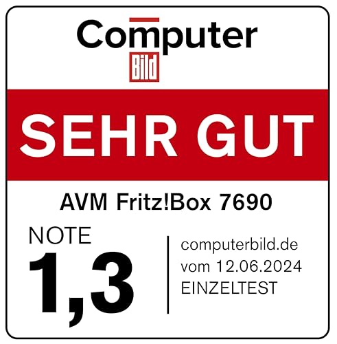 FRITZ!Box 7690 – Wi-Fi 7 DSL-Router mit Supervectoring, Mesh & DECT-Basiso