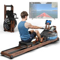 JOROTO MR380/MR390: Klappbares Eichenholz‑Rudergerät mit 28 L Tank und Bluetooth‑Monitor ✨