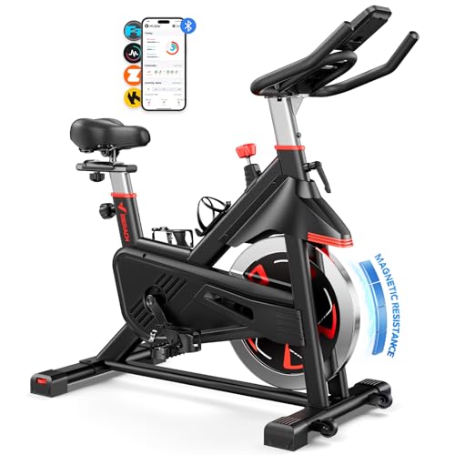 MERACH Heimtrainer: Leises Magnetrad mit App-Steuerung✨