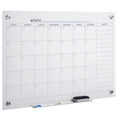Vinsetto Whiteboard Whiteboard Kalender für Organisation Ferienpläne und Monatsplanungen inkl. 1 Stifthalter, 4 Marker & Radierer 90 x 60 cm