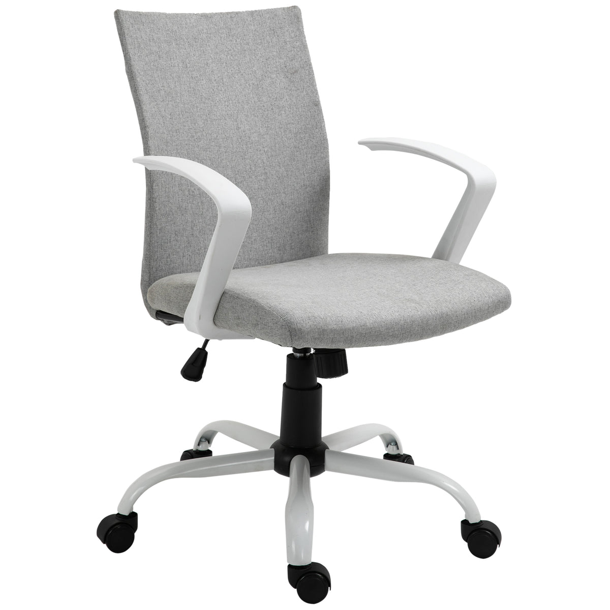 Vinsetto Bürostuhl Drehstuhl höhenverstellbarer Home-Office-Stuhl Schaumstoff Nylon