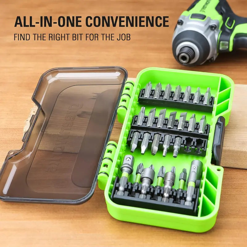 24V Brushless Cordless Combo Kit – 1/2″ Drill + 1/4″ Impact Driver, 2 Batteries, Fast Charger, Bit Sets & Carry Bag
