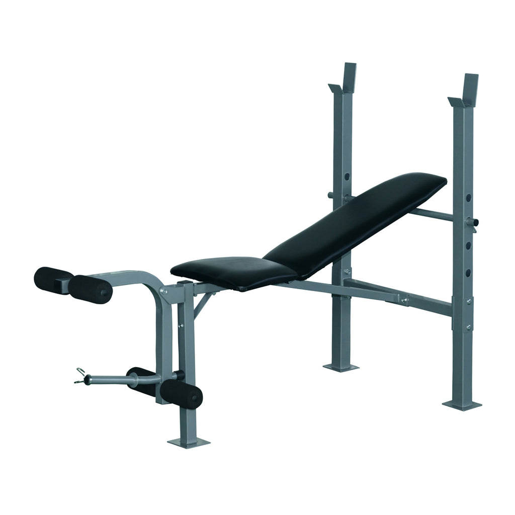 HOMCOM Multifunktion Hantelbank Trainingsbank Kraftstation Schrägbank Fitnessstation Fitnessgerät Stahl 165 x 68 x 114 cm