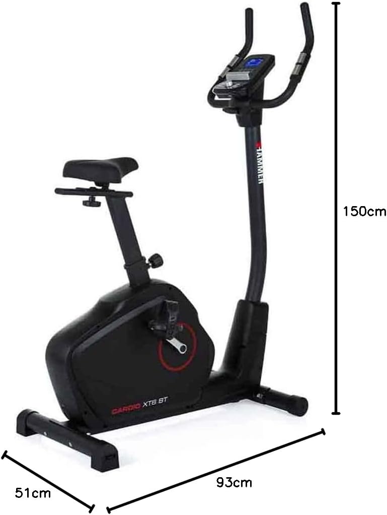 Hammer Cardio XT6/XT7 Ergometer Heimtrainer Fahrrad mit Bluetooth & App ✨