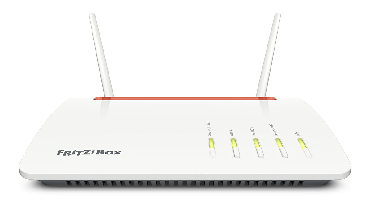 FRITZ!Box 6890 – LTE/DSL-Router mit WLAN AC+N, bis 300 MBit/s & 4x Gigabit-LANo