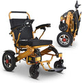 2020 Lightweight Foldable Electric Wheelchair for Travel — Aviation-Safe, Wide-Seat Motorized Mobility Scooter