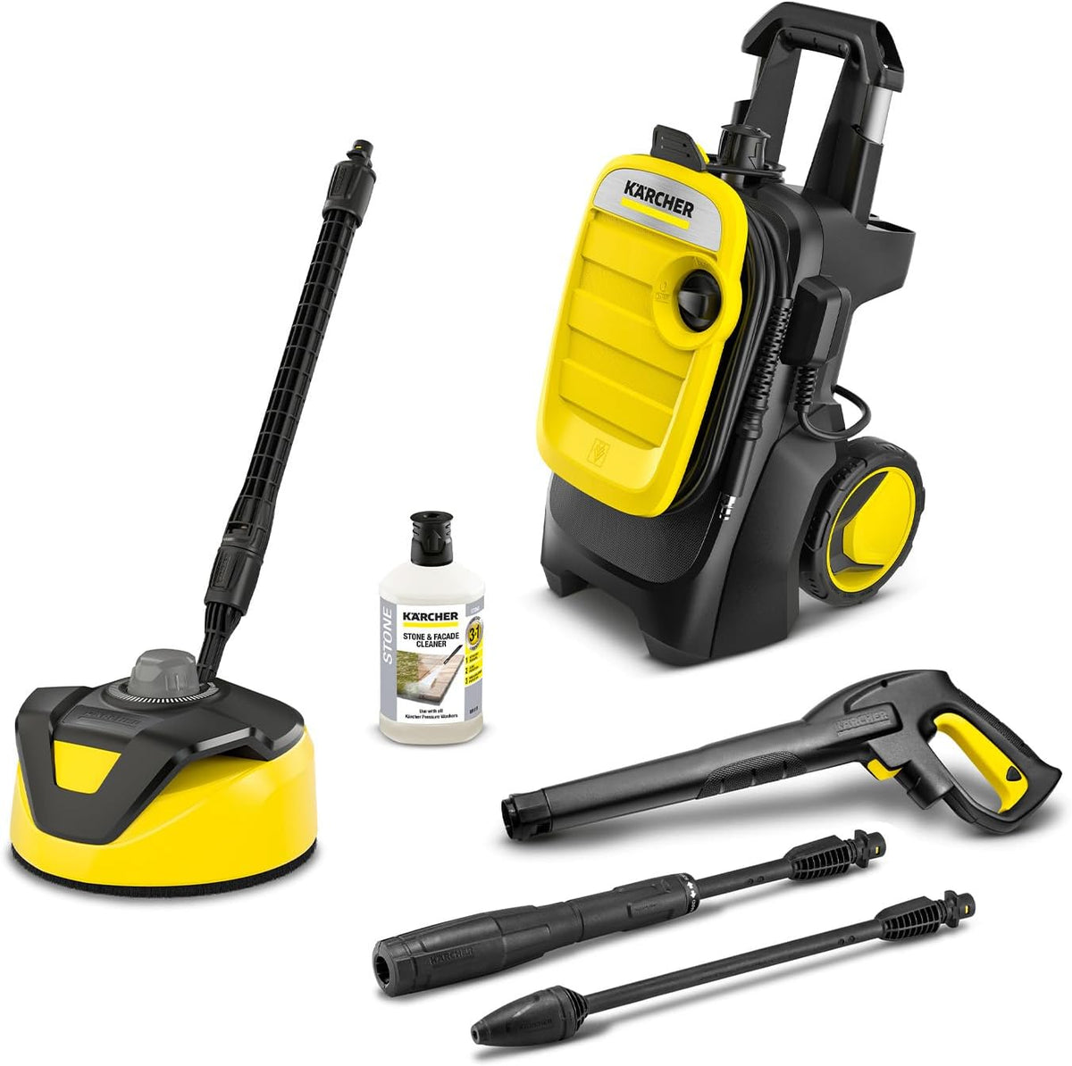 Kärcher K 5 Compact Home Hochdruckreiniger, 145 bar, Flächenreiniger T5