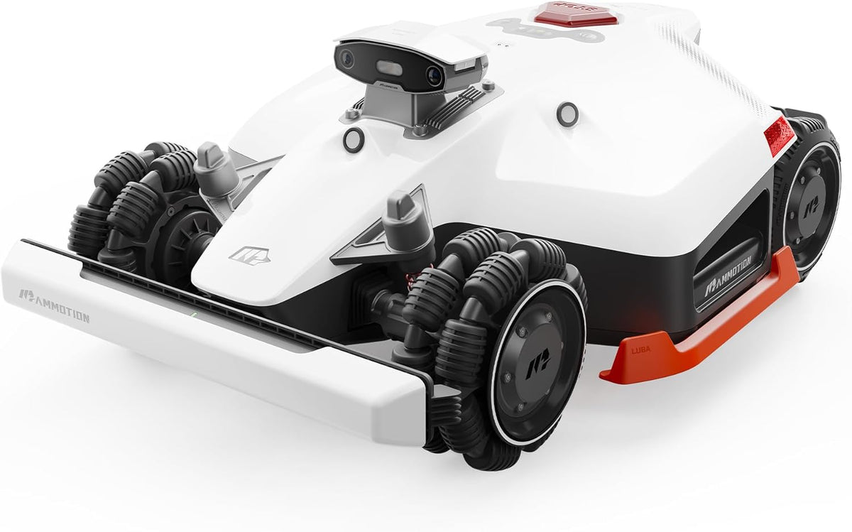 MAMMOTION LUBA 2 AWD 5000X Mähroboter 5000 m², NetRTK+Vision, ohne Kabel, 80 % Steigung