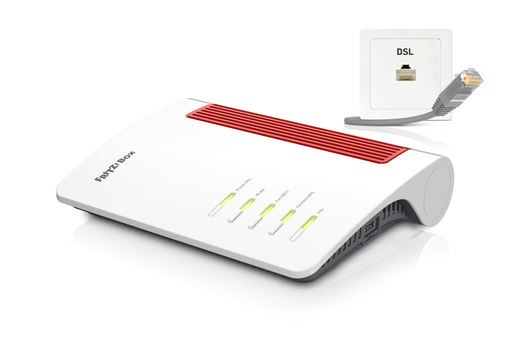 FRITZ!Box 7690 – Wi-Fi 7 DSL-Router mit Supervectoring, Mesh & DECT-Basiso