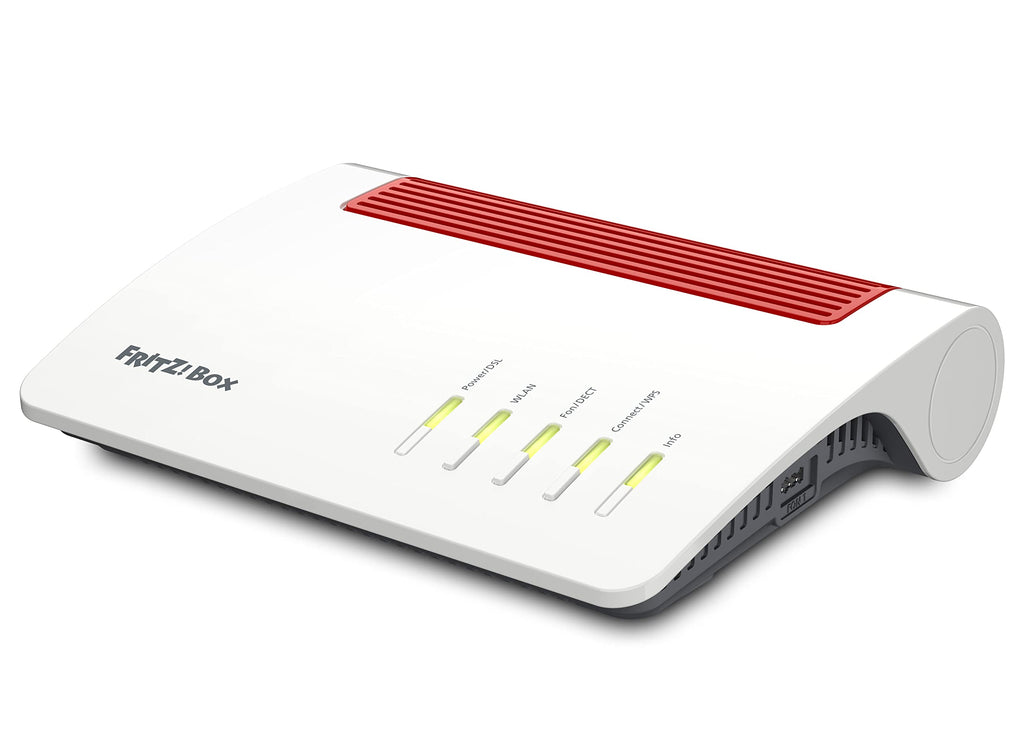 FRITZ!Box 7590 AX Exclusive – Wi-Fi 6 DSL-Router mit Mesh, DECT & USB-Sticko