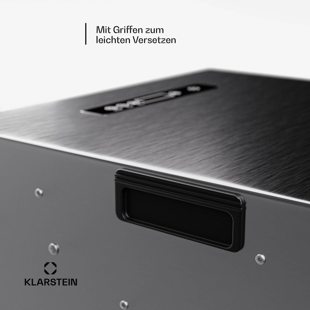 Klarstein Dörrgerät, Dörrautomat für Gemüse, Obst, Pilze & Fleisch, 1500W Edelstahl-Dörrautomat, Trockenautomat mit 16 Metallgitter, Dörrgerät mit 24H Timer & Touch-Display, Food Dehydratoro