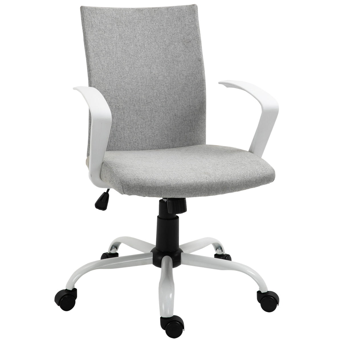 Vinsetto Bürostuhl Drehstuhl höhenverstellbarer Home-Office-Stuhl Schaumstoff Nylon