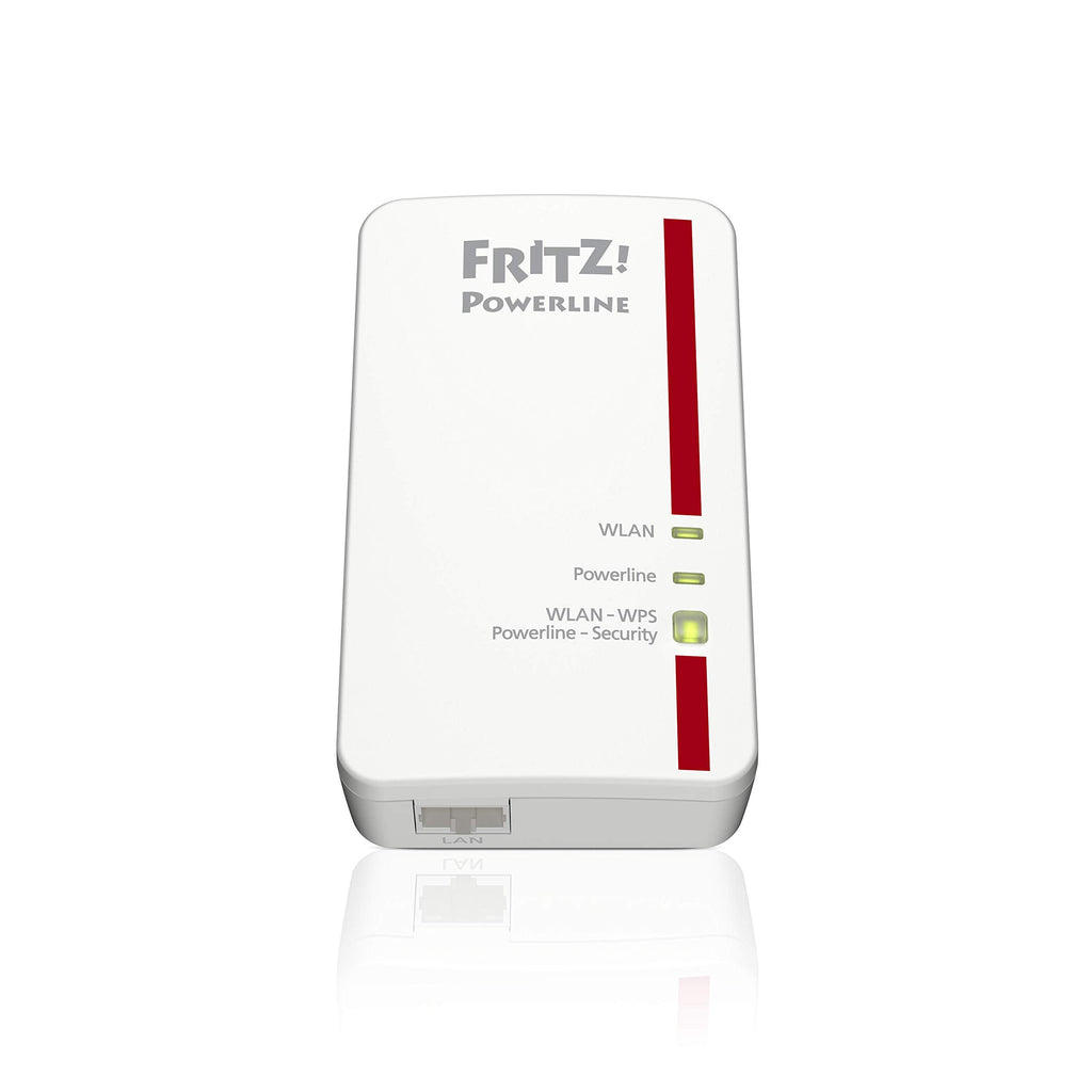 FRITZ!Powerline 1240E/1000E Set – WLAN & 1.200 MBit/s für Streaming & NASo