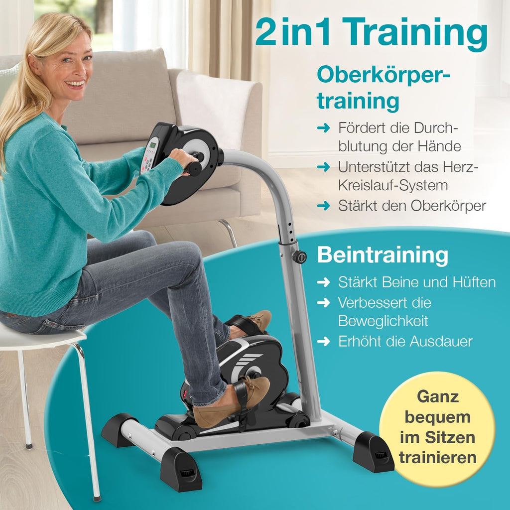 maxVitalis 2-in-1: Arm- und Beintrainer mit Motorunterstützung ✨