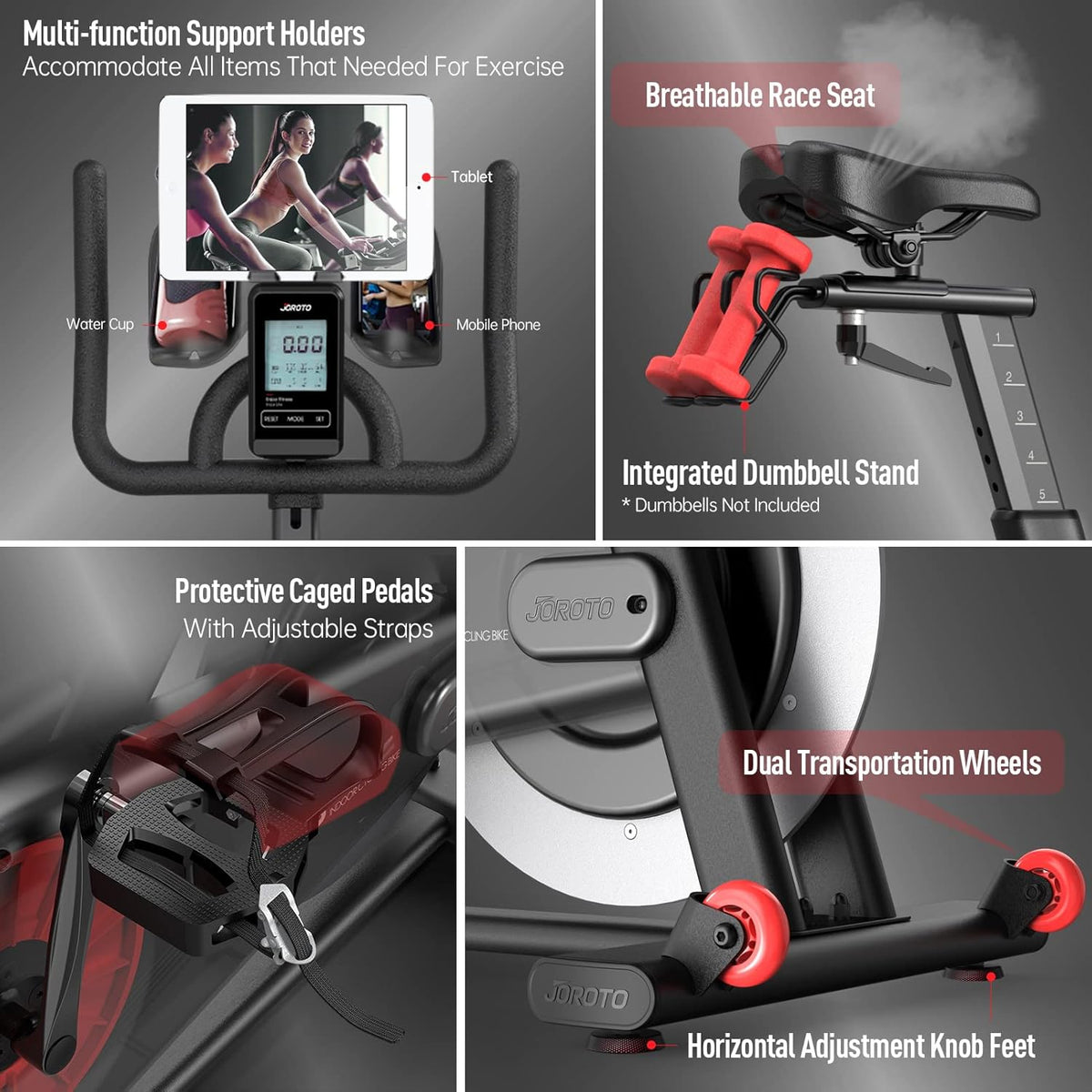 JOROTO X4S: Bluetooth Heimtrainer mit Magnetwiderstand ✨