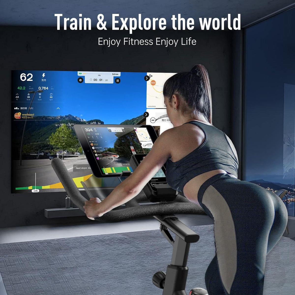 JOROTO X4S: Bluetooth Heimtrainer mit Magnetwiderstand ✨