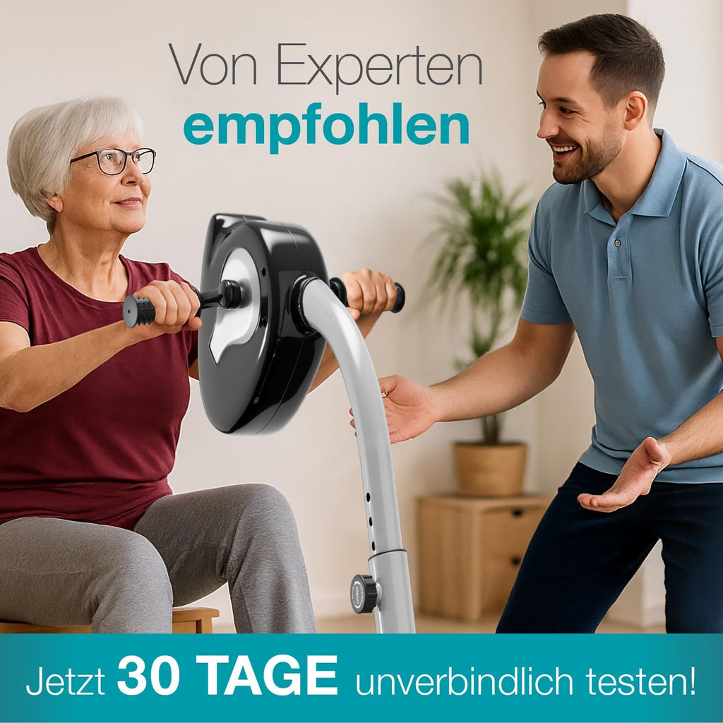 maxVitalis 2-in-1: Arm- und Beintrainer mit Motorunterstützung ✨