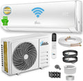 Kältebringer KB34 Split-Klimaanlage 12.000 BTU – Full-Inverter, EEK A++/A+, R32, WiFi, Alexa, TitanGold, Weiß