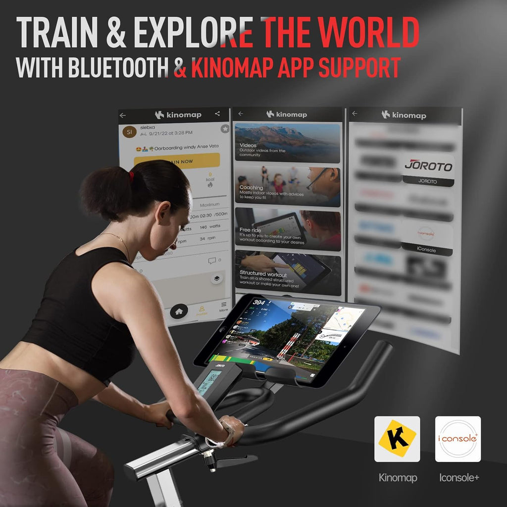 JOROTO X2: Leises Heimtrainer-Ergometer mit LCD-Monitor ✨