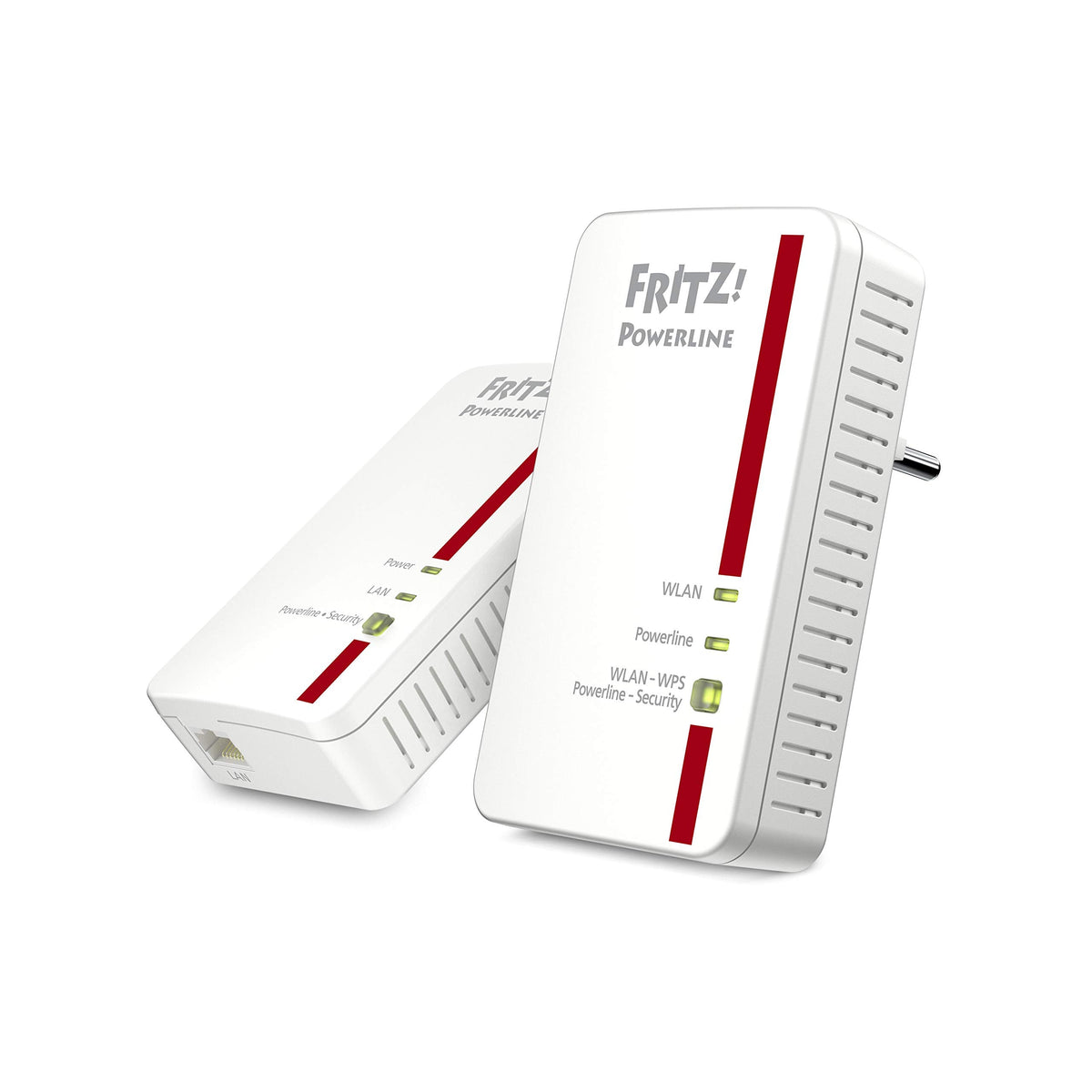 FRITZ!Powerline 1240E/1000E Set – WLAN & 1.200 MBit/s für Streaming & NASo