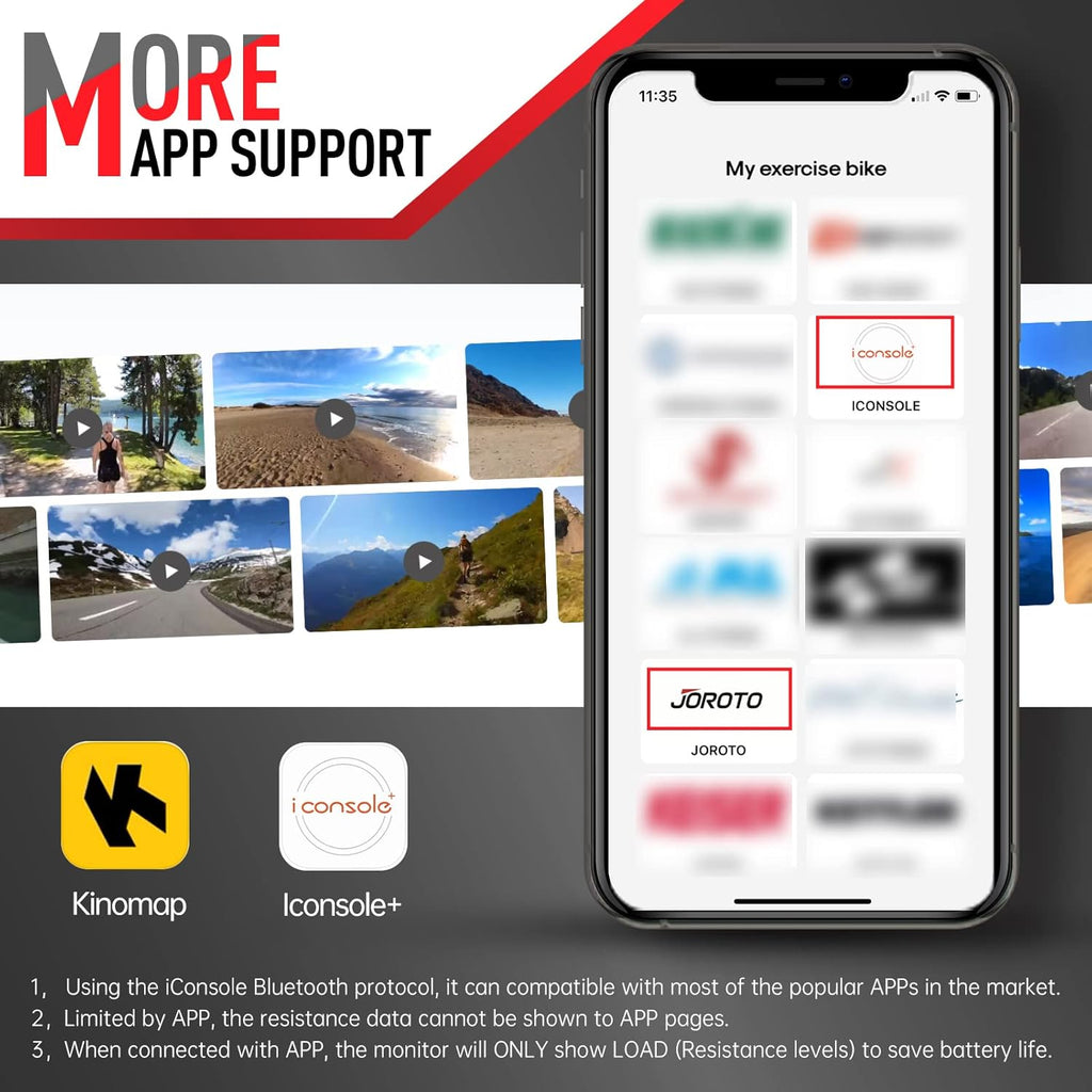 JOROTO X4S: Bluetooth Heimtrainer mit Magnetwiderstand ✨