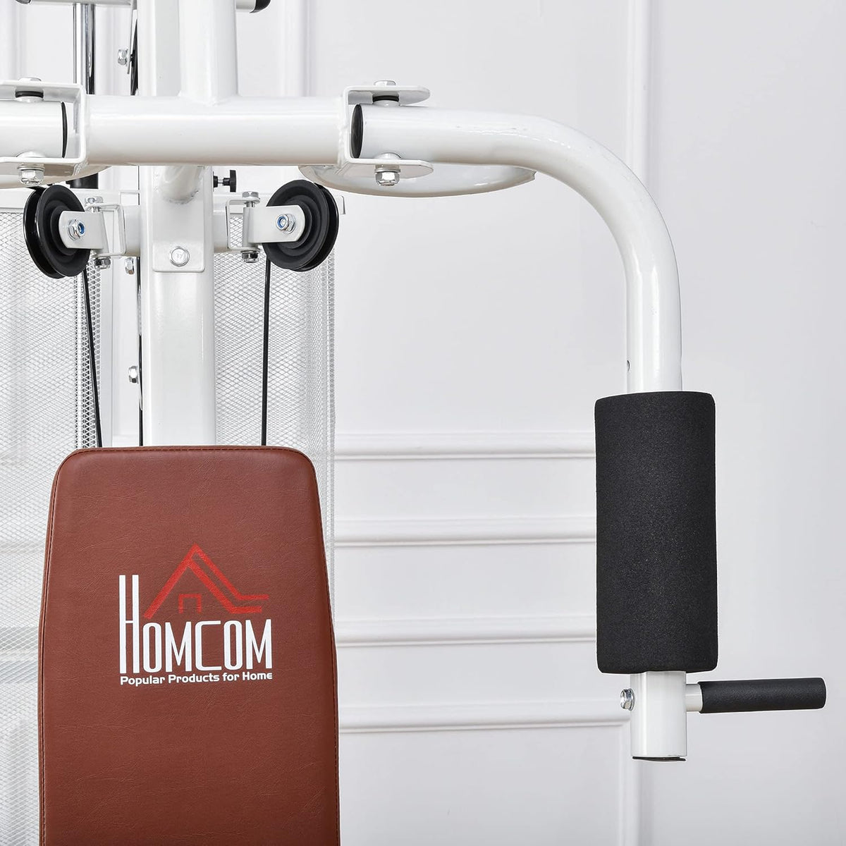 HOMCOM Multistation: Kraftstation mit Latzug, Butterfly & 45 kg Gewichten ✨
