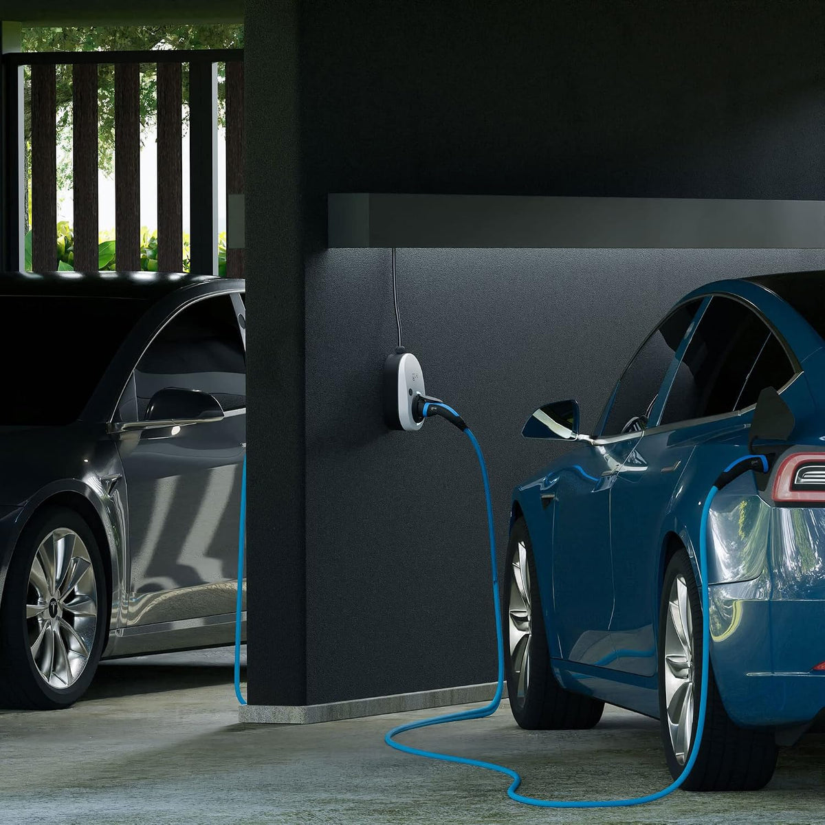 go-e Charger Gemini 11kW Wallbox – Typ 2, RFID, App, IPX4, TÜV, CE, 400V/16A, Plug & Play