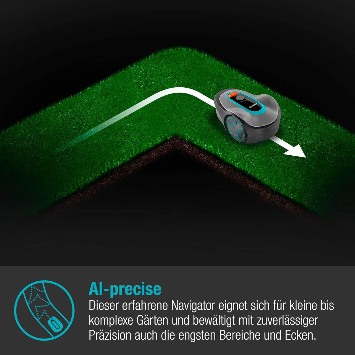 Gardena SILENO minimo 250 Mähroboter, Bluetooth & App