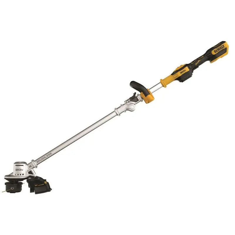 20V Cordless String Trimmer & Handheld Blower Combo Kit – Foldable Design for Easy Storage