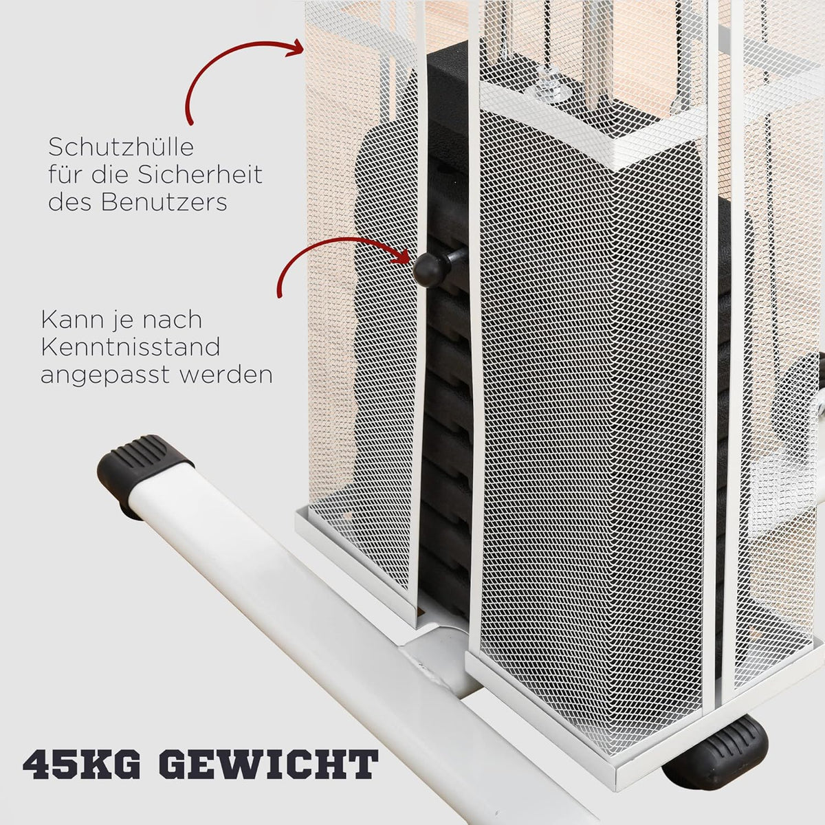 HOMCOM Multistation: Kraftstation mit Latzug, Butterfly & 45 kg Gewichten ✨