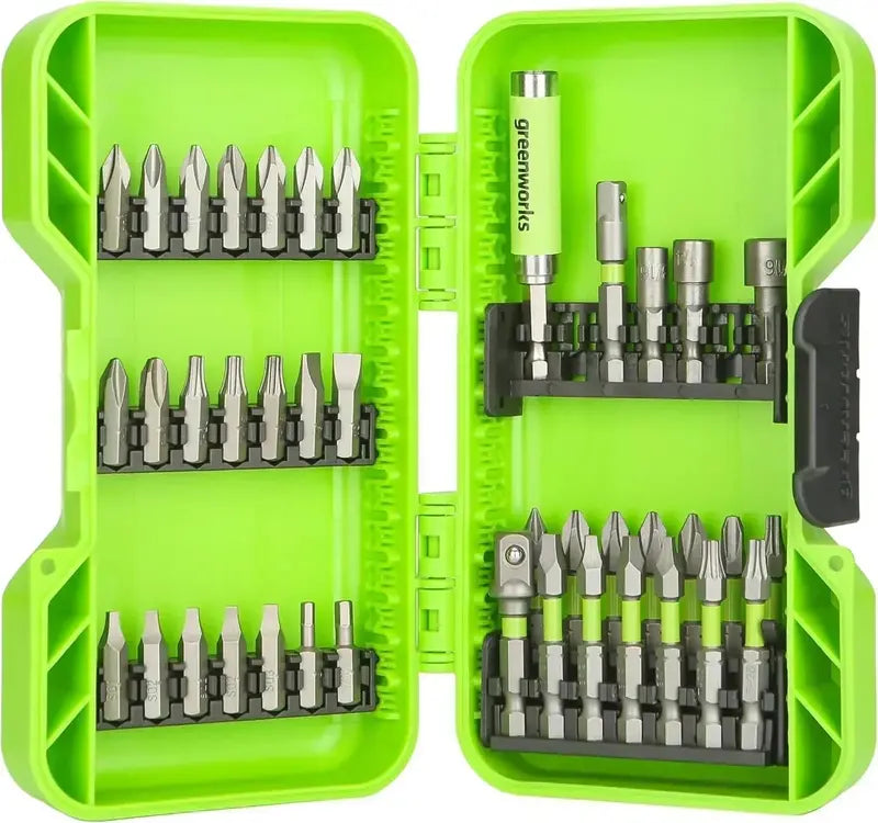 24V Brushless Cordless Drill & Impact Driver Combo Kit – Includes 1/2″ Chuck and 1/4″ Hex Bit Holder