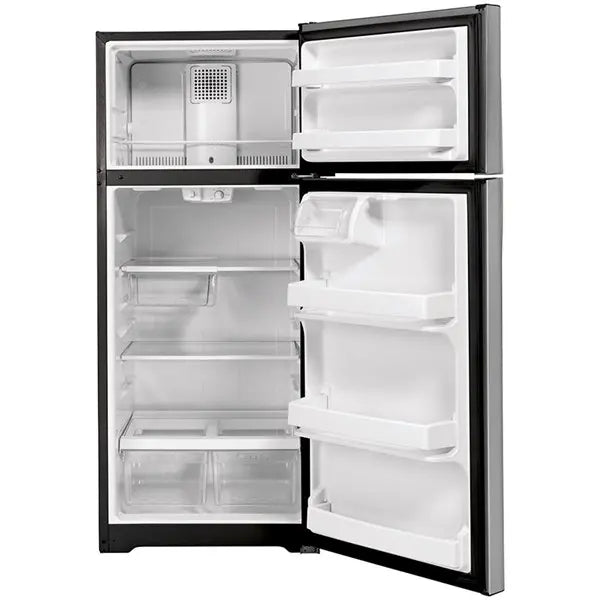 16.6 cu ft Top Freezer Stainless Refrigerator