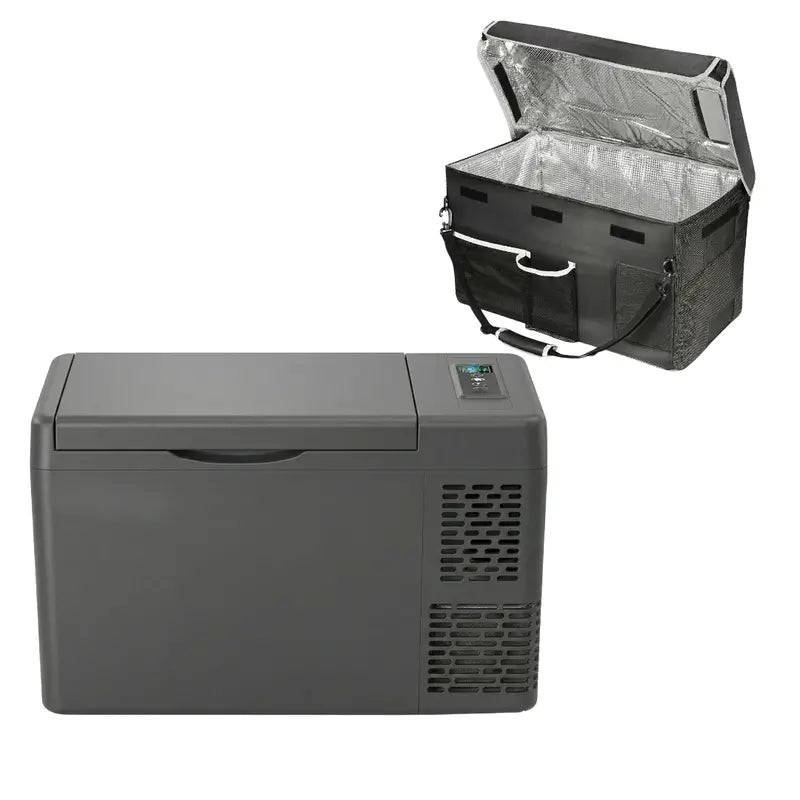 23–30 Quart Portable Compressor-Powered Car Fridge Freezer (12V/24V DC)