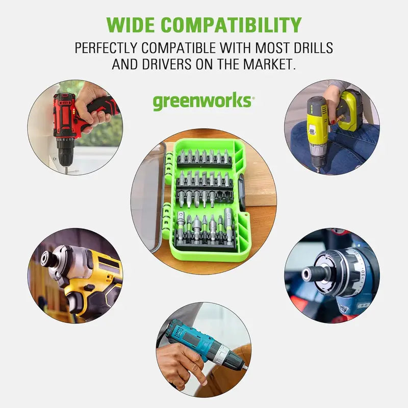 24V Brushless Cordless Combo Kit – 1/2″ Drill + 1/4″ Impact Driver, 2 Batteries, Fast Charger, Bit Sets & Carry Bag
