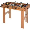 HOMCOM Professioneller Tischkicker für Kinder und Erwachsene mit Stangen aus MDF-Holz 92x46x78cm