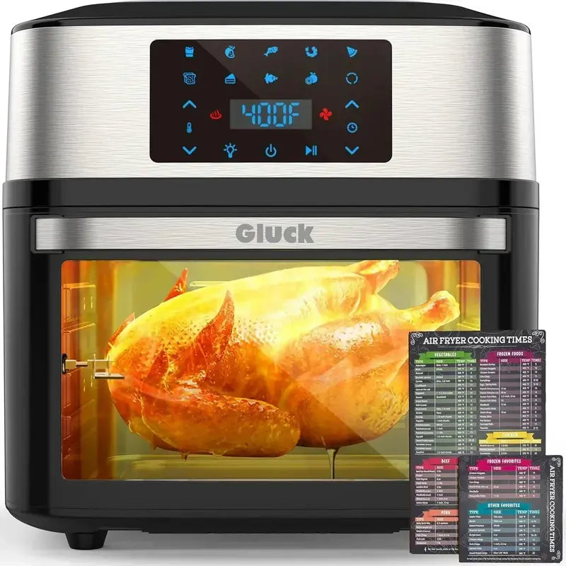 20-Quart Multi-Function Air Fryer Oven — 10-in-1 Cooking Appliance with Rotisserie & Dehydrator Racks