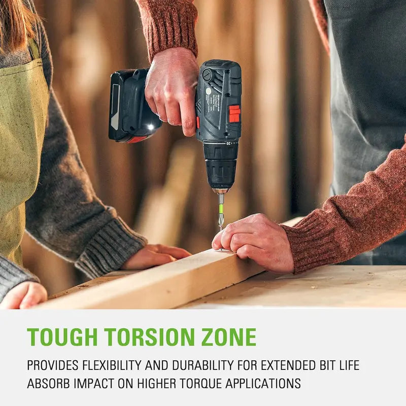 24V Brushless Cordless Combo Kit – 1/2″ Drill + 1/4″ Impact Driver, 2 Batteries, Fast Charger, Bit Sets & Carry Bag