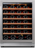 24-Inch Smart Dual-Zone Wine Refrigerator – 46-Bottle Capacity, Touchscreen Control, 40–65°F Range