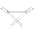 HOMCOM Wäscheständer mit Heizfunktion, 45-55 ℃, zusammenklappbar, 144L x 53B x 96H cm