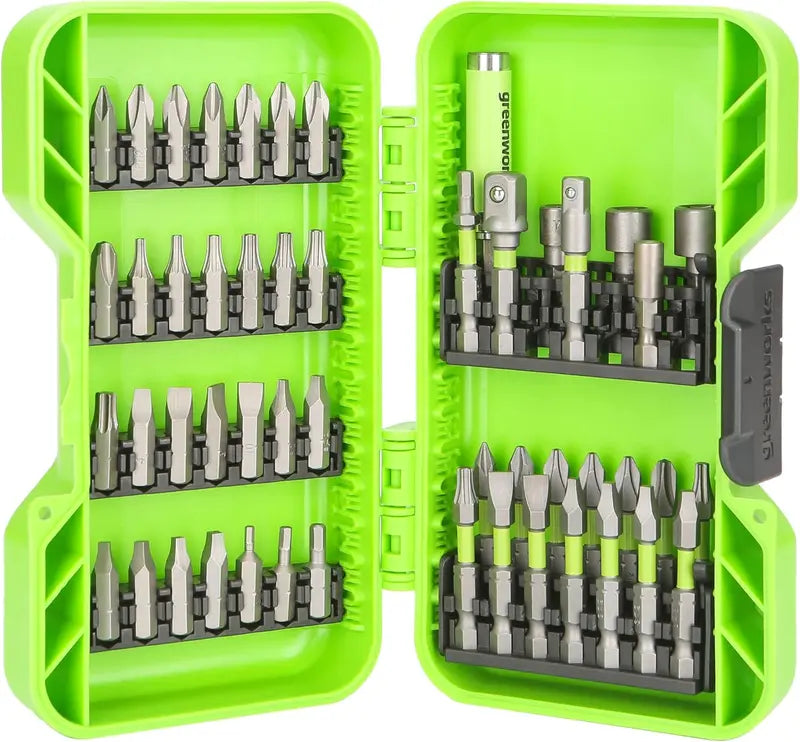 24V Brushless Cordless Combo Kit – 1/2″ Drill + 1/4″ Impact Driver, 2 Batteries, Fast Charger, Bit Sets & Carry Bag